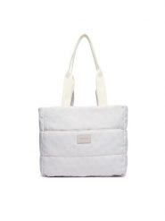 Guess Torba do wózka H6YZ20 W2776 Kremowy. Białe torebki do ręki damskie Guess, z aplikacjami, z materiału, bez dodatków. Za 394.99 zł.