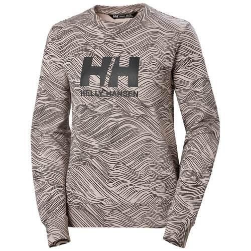 Bluzy sportowa damska Helly Hansen Hh Logo Crew Sweat Graphic 2. Brązowe bluzy damskie Helly Hansen, s, bez wzorów, bez kaptura. W wyprzedaży za 286.55 zł.