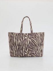 Torba shopper - wielobarwny. Torebki shopper damskie Reserved, bez wzorów, z bawełny, bez dodatków. Za 69.99 zł.
