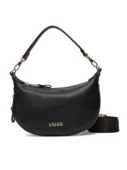 Liu Jo Torebka Ecs S Hobo AF5043 E0058 Czarny. Czarne torebki do ręki damskie Liu Jo, bez wzorów, ze skóry, bez dodatków. Za 459.99 zł.