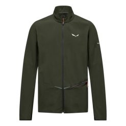 Kurtka turystyczna Salewa Pedroc Light. Niebieskie kurtki męskie Salewa, l, bez wzorów, z softshellu, eleganckie, bez kaptura. Za 642.55 zł.