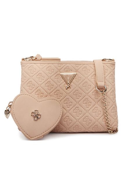 Guess Torebka J6GZ36 WR200 Różowy. Czerwone torby i plecaki dziecięce Guess, ze skóry. Za 144.99 zł.