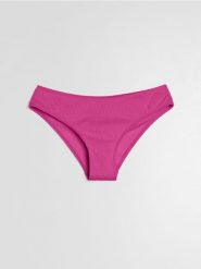 Strukturalny dół od bikini - różowy. Czerwone bikini damskie Sinsay, l, bez wzorów. Za 19.99 zł.