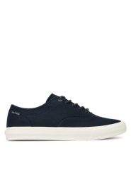 Tommy Hilfiger Tenisówki Hi Vulc Low Oxford Twill FM0FM05400 Granatowy. Niebieskie trampki męskie Tommy Hilfiger, bez wzorów, z materiału, bez zapięcia. Za 199.99 zł.