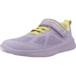 Buty GEOX J FOOT RUN Fioletowy. Fioletowe obuwie sportowe damskie Geox, bez wzorów, z syntetyku, na fitness i siłownię. Za 203.99 zł.