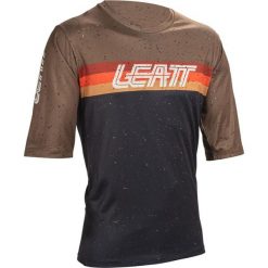 Koszulka rowerowa męska Leatt Jersey MTB Enduro 3.0. Czarne buty sportowe męskie LEATT, z jersey, bez zapięcia, rowerowe. Za 240.99 zł.