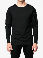 Bluza termoaktywna Devold Breeze Plus Merino 200 Shirt. Czarne bluzy męskie Devold, l, bez wzorów, z materiału, bez kaptura. Za 428.99 zł.