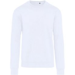 Bluza Unisex Dla Dorosłych Z Bawełny Ringspun Bez Metki. Białe bluzy męskie SG, m, bez wzorów, z bawełny, bez kaptura. Za 110.99 zł.