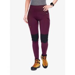 Legginsy damskie Fjallraven Abisko Trekking Tights. Fioletowe legginsy damskie Fjällräven, m, bez wzorów, trekkingowe. Za 866.75 zł.