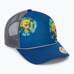 Czapka z daszkiem męska Hurley Rincon Trucker. Niebieskie czapki i kapelusze męskie Hurley, bez wzorów, sportowe. Za 109.99 zł.