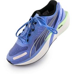 Buty do biegania puma runn xx nitro 41 - Lekkie i solidne. Fioletowe obuwie sportowe damskie Puma, bez wzorów, do biegania. Za 417.99 zł.
