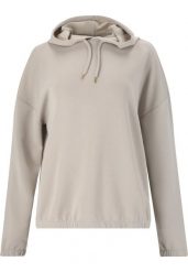 Bluza damska z kapturem Athlecia Namier. Szare bluzy damskie Endurance, bez wzorów, z elastanu, z kapturem. Za 248.00 zł.