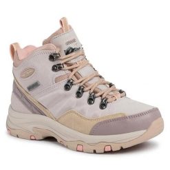 Skechers Buty Trekkingowe Damskie Rocky Mounta beżowe 39,5. Brązowe obuwie sportowe damskie Skechers, bez wzorów, trekkingowe, Skechers Sport. Za 356.99 zł.