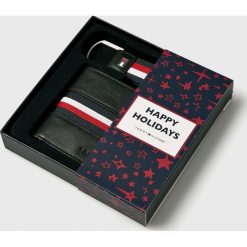 Tommy Hilfiger - Portfel skórzany. Szare portfele męskie Tommy Hilfiger, z materiału. Za 299.90 zł.