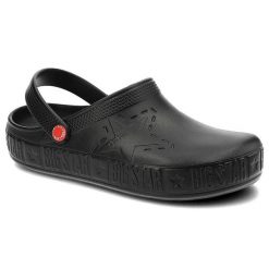 Czarne Klapki Big Star Męskie Wodoodporne Buty. Czarne sandały męskie Big Star, bez zapięcia. Za 69.99 zł.