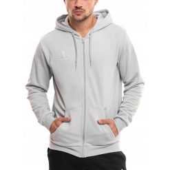 Bluza Męska adidas Entrada 26 z Kapturem Rozsuwana Sportowa Bawełniana XXL. Szare bluzy męskie Adidas, m, bez wzorów, z bawełny, z kapturem. Za 147.00 zł.