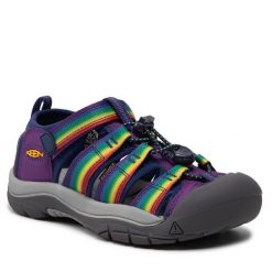 Sandały Keen. Fioletowe sandały dziewczęce Keen, bez zapięcia. Za 299.99 zł.