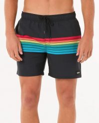 Szorty kąpielowe męskie Rip Curl Surf Revival Volley. Czarne krótkie spodenki sportowe męskie Rip Curl, m, bez wzorów, z elastanu, do pływania. Za 149.99 zł.