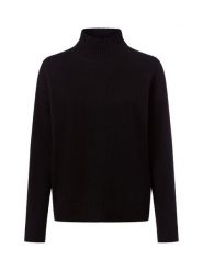 Marie Lund sweter merino Kobiety Wełna merino czarny, M. Czarne swetry damskie Marie Lund, m, bez wzorów, z wełny, bez kołnierzyka, bez ramiączek, bez kaptura. Za 349.95 zł.