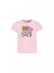 T-shirt dziewczęce moschino różowy. Czerwone t-shirty i topy dla dziewczynek MOSCHINO, bez wzorów, z materiału, bez ramiączek. Za 446.50 zł.
