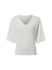 Msch Copenhagen Sweter z krótkim rękawem z dzianiny - MSCHEslina Rachelle Kobiety biały, M/L. Białe swetry damskie MSCH Copenhagen, l, bez wzorów, z dzianiny, sportowe, bez kołnierzyka, bez ramiączek, krótkie, bez kaptura. Za 229.95 zł.