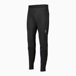 Spodnie do biegania męskie SCOTT Endurance Gore-Tex Windstopper. Czarne spodnie sportowe męskie Scott, l, bez wzorów, z elastanu, do biegania, gore-tex. Za 379.99 zł.