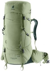 Plecak turystyczny damski Deuter Aircontact Core 55+10 SL - grove-ivy. Szare plecaki damskie Deuter, bez wzorów, z materiału. Za 1,199.99 zł.