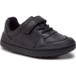 Sneakersy CLARKS - Rock Verve T 261415596 Black Leather. Półbuty chłopięce marki Clarks. W wyprzedaży za 179.00 zł.