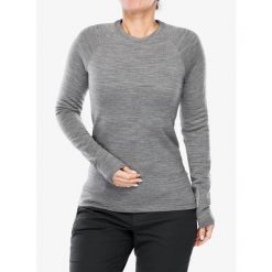 Bluza termoaktywna damska Houdini Desoli Thermal Crew. Szare bluzy damskie Houdini, na zimę, l, bez wzorów, bez kaptura. Za 686.99 zł.