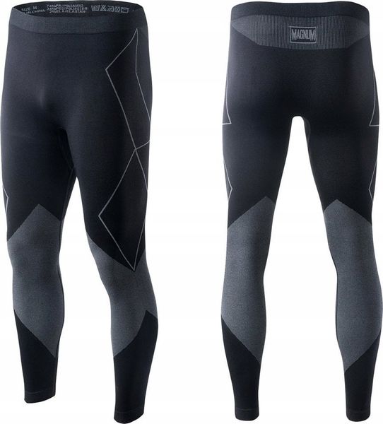 Magnum Bielizna Kalesony Mars Black r. XXXL. Czarna bielizna termoaktywna męska MAGNUM, m. Za 81.51 zł.