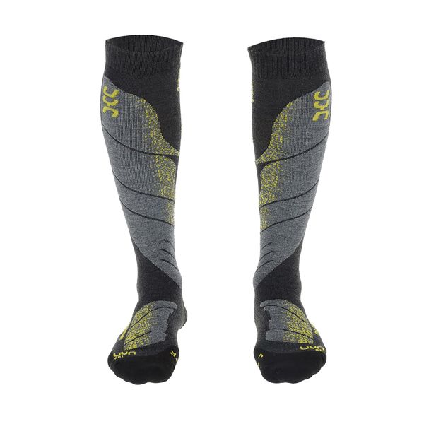 Skarpety narciarskie męskie UYN All Mountain Ski Socks. Czarne skarpety męskie UYN, bez wzorów. Za 62.99 zł.