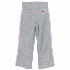Spodnie sportowe dziewczęce Reebok AULG7357065. Szare spodnie sportowe dla dziewczynek Reebok, bez wzorów, z bawełny. Za 129.99 zł.