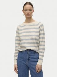 Vero Moda Sweter Doffy 10201022 Beżowy Regular Fit. Brązowe swetry damskie Vero Moda, l, bez wzorów, z syntetyku, bez kołnierzyka, bez ramiączek, bez kaptura. Za 119.99 zł.
