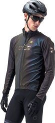 Kurtka rowerowa męska Alé Giubbino Iridescent Reflective. Kurtki męskie ALÉ CYCLING, na lato, m, bez wzorów, z elastanu, klasyczne, bez kaptura. Za 907.00 zł.