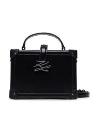 KARL LAGERFELD Torebka B4W30369 Czarny. Czarne torebki do ręki damskie KARL LAGERFELD, bez wzorów, ze skóry, bez dodatków. Za 1,299.00 zł.