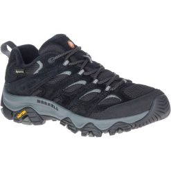 Buty sportowe Merrell Moab 3 szare damskie. Czerwone obuwie sportowe damskie Merrell, bez wzorów, z gore-texu, trekkingowe. Za 638.30 zł.