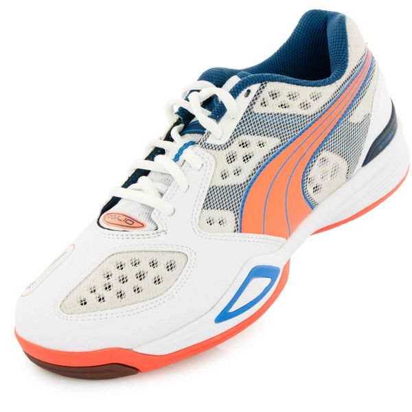 Damskie buty Puma Agilio W 40 do wnętrz - Komfort i Przyczepność. Brązowe obuwie sportowe damskie Puma, bez wzorów, na fitness i siłownię. Za 281.99 zł.