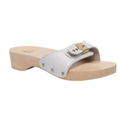Klapki turystyczne damskie Scholl Pescura Heel Light. Szare klapki damskie Scholl, bez wzorów, z gumy, retro, bez obcasa, na szpilce. Za 254.24 zł.