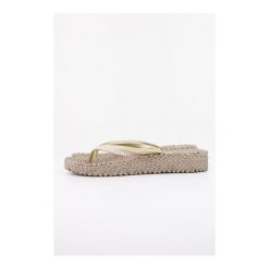 Sandały ILSE JACOBSEN CHEERFUL13 CHANCLA Zielony. Zielone klapki damskie Ilse Jacobsen, bez wzorów, z gumy, bez obcasa, bez zapięcia. Za 152.99 zł.