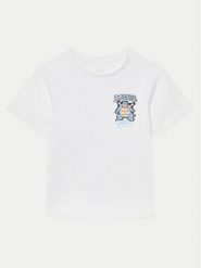 NAME IT T-Shirt Jatin POKEMON 13238539 Biały Regular Fit. Białe t-shirty dla chłopców Name it, bez wzorów, z bawełny, bez ramiączek. Za 69.99 zł.