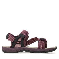 Sandały CMP. Czerwone obuwie sportowe damskie CMP, bez wzorów, trekkingowe. Za 169.99 zł.