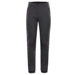 Spodnie damskie trekkingowe softshell Alpine Pro Hurfa 2. Fioletowe spodnie sportowe damskie Alpine Pro, bez wzorów, z softshellu, trekkingowe. W wyprzedaży za 399.00 zł.