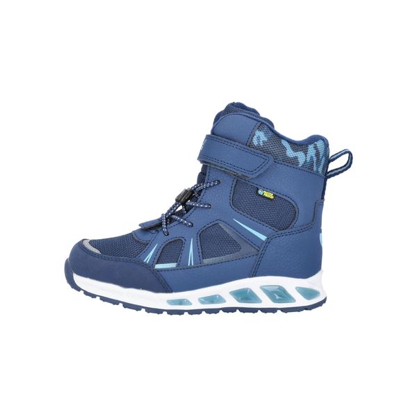 Dziewczęce buty zimowe Zigzag Clementu. Niebieskie buty zimowe dziewczęce Zigzag, bez wzorów, bez zapięcia. Za 284.50 zł.