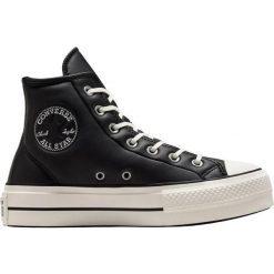 Buty sportowe Converse Chuck Taylor All Star Lift. Czarne trampki i tenisówki damskie Converse, bez wzorów, z syntetyku, retro, bez zapięcia. Za 590.00 zł.