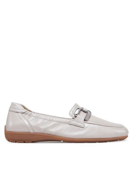 Caprice Półbuty 9-24600-44 Écru. Białe półbuty damskie Caprice, bez wzorów, bez obcasa, na płaskiej podeszwie, bez zapięcia. Za 429.99 zł.