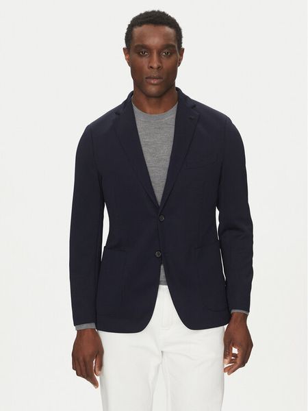 Michael Kors Marynarka MK0BL01062 Granatowy Regular Fit. Niebieskie marynarki męskie Michael Kors, bez wzorów, z syntetyku. Za 739.99 zł.