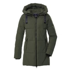 Parka damska z kapturem Killtec GW 30. Czarne parki damskie KILLTEC, na zimę, bez wzorów, z kapturem. Za 724.00 zł.