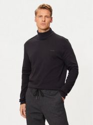 Hechter Paris Golf 75001 142905 Czarny Regular Fit. Czarne bluzki z długim rękawem męskie Hechter Paris, m, bez wzorów, z bawełny, bez kołnierzyka. Za 149.99 zł.