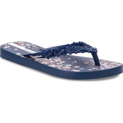 Japonki IPANEMA - Fashion Floral Fem 82397 Blue 21119. Niebieskie klapki damskie Ipanema, z materiału. Za 74.99 zł.