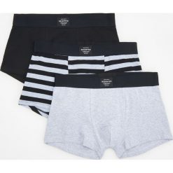 3 pack bokserek - Czarny. Czarne bokserki męskie Reserved. Za 59.99 zł.